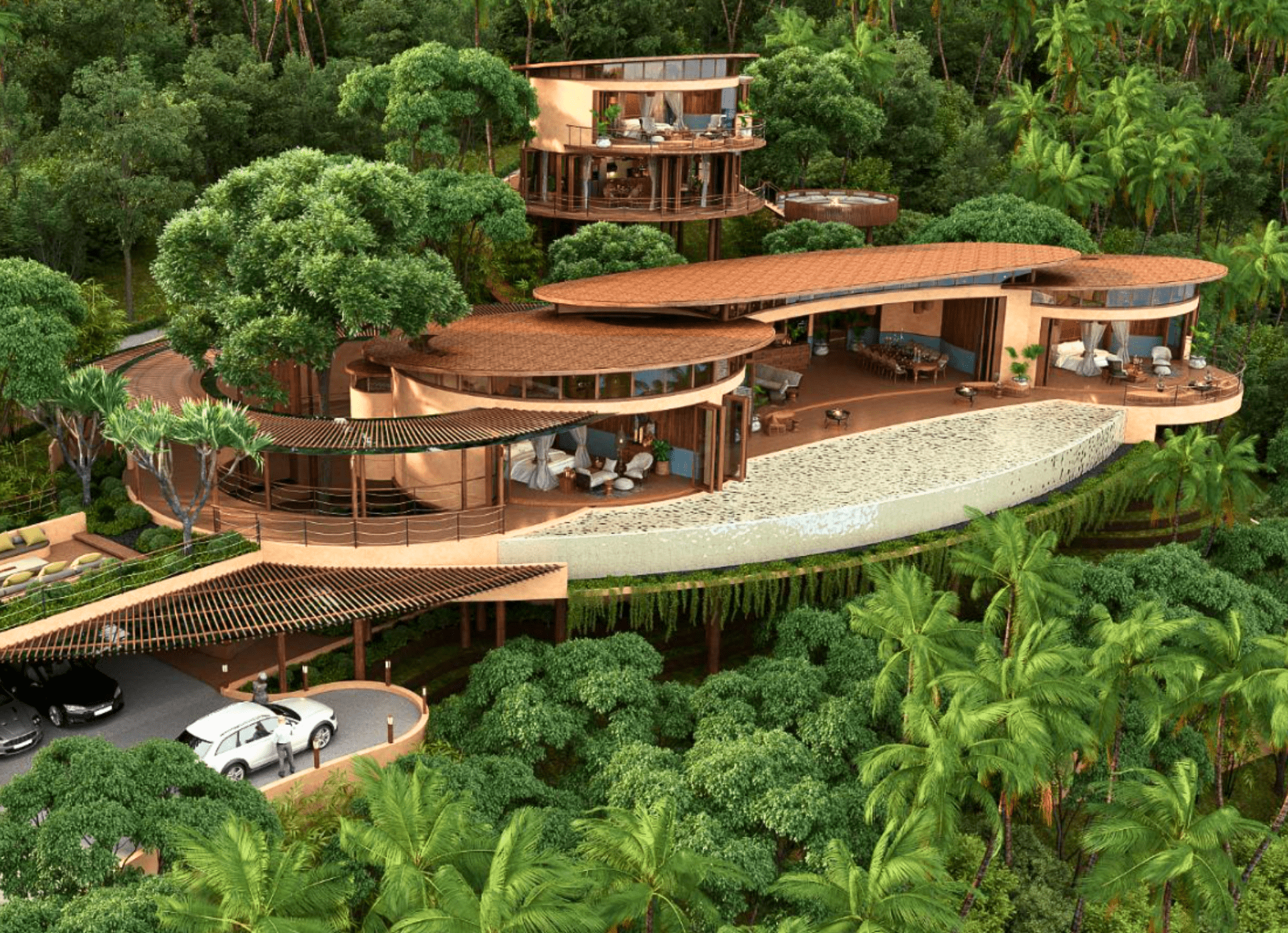 Роскошная 4-спальная вилла с видом на море — Kunkhao Tara - Фото 1