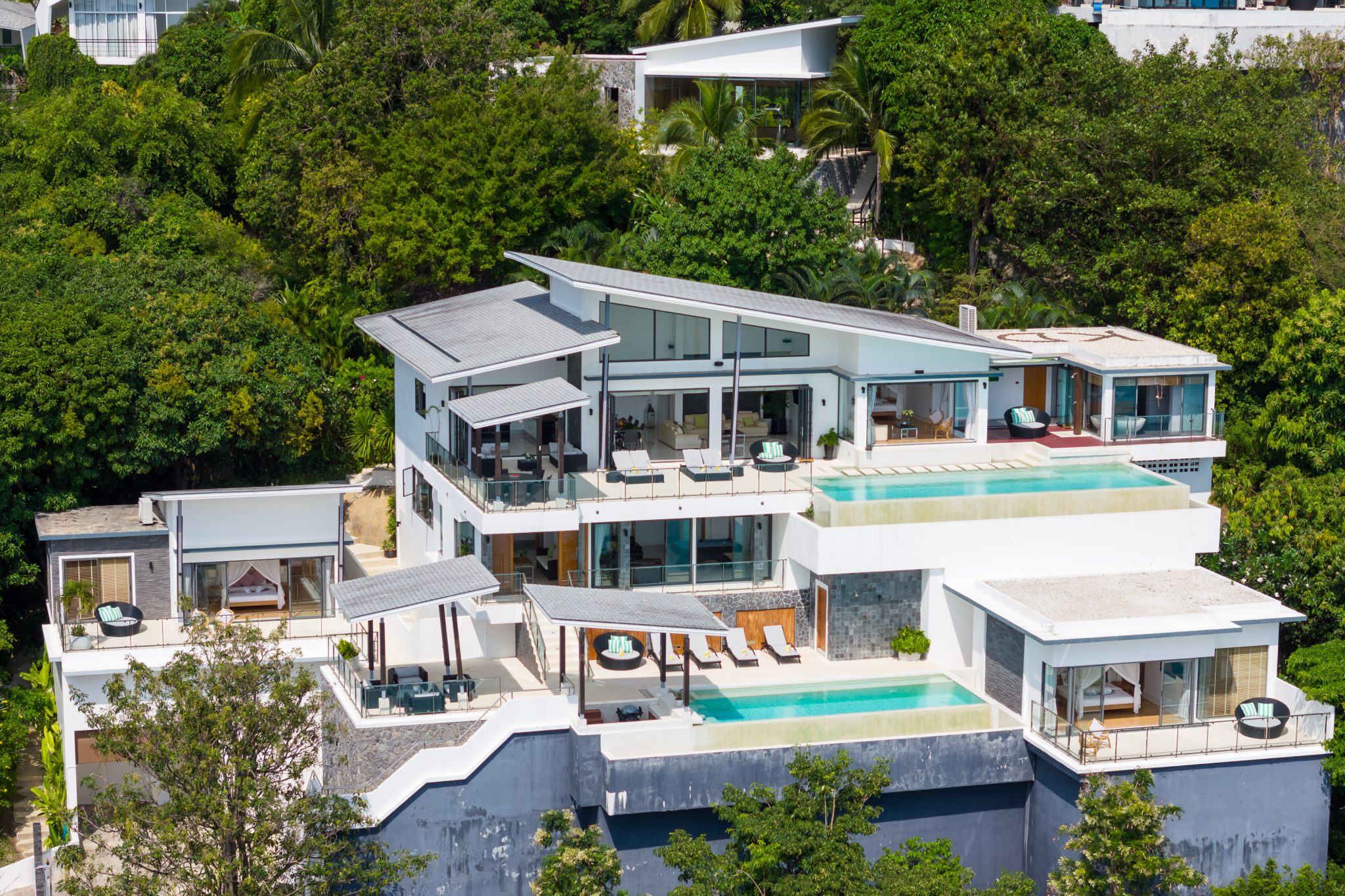 Современная 4 спальная вилла с панорамным видом на море - Фото 5