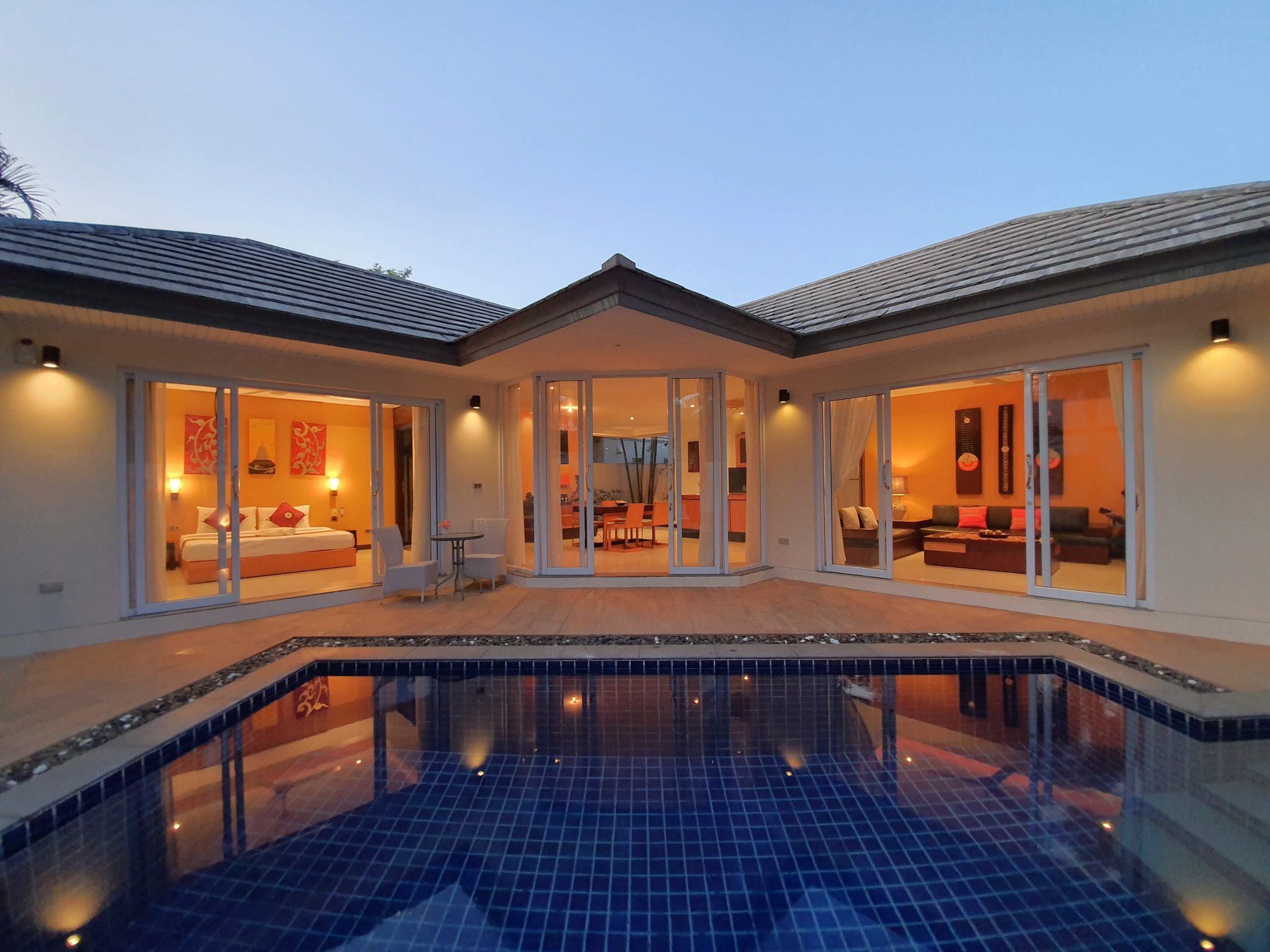 Односпальная вилла с бассейном на пляже в Липа Ной - Фото 5