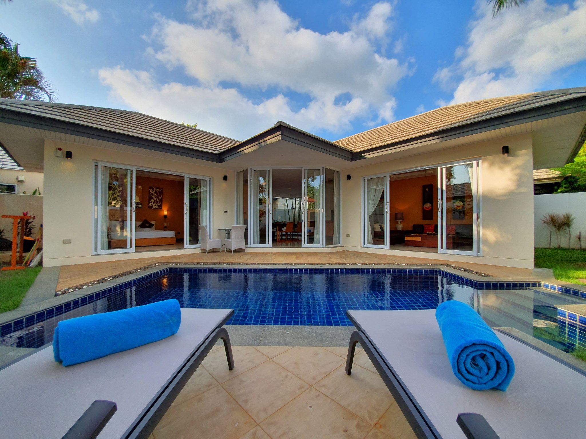 Односпальная вилла с бассейном на пляже в Липа Ной - Фото 4