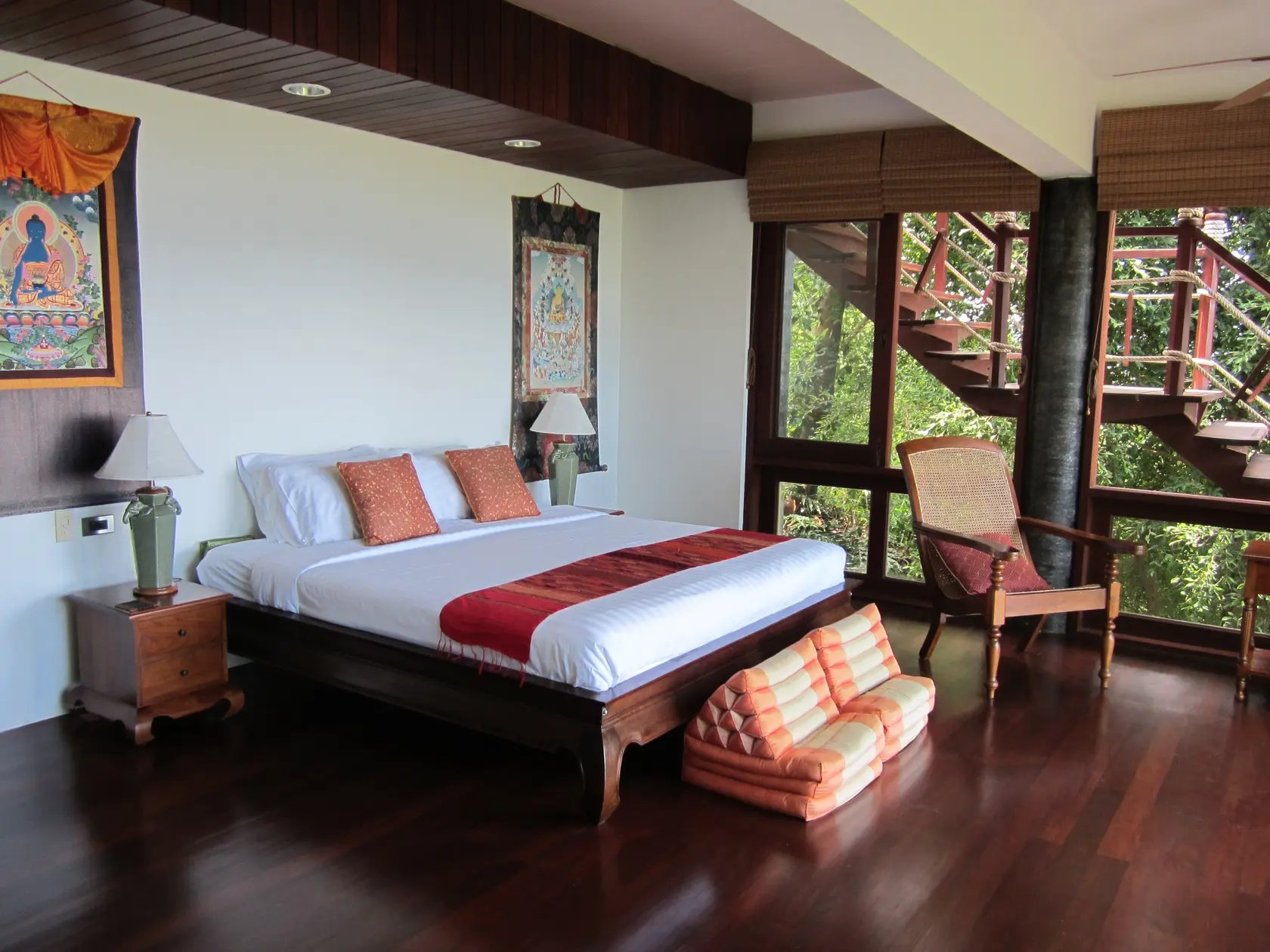 Вилла в традиционном тайском стиле с двумя спальнями и видом на море - Фото 2